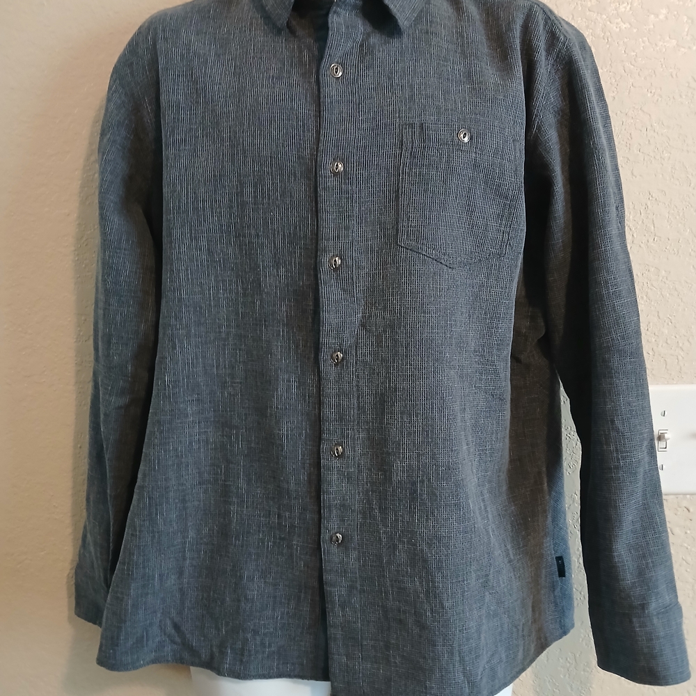 Kuhl Men's Charcoal Button-Down Shirt